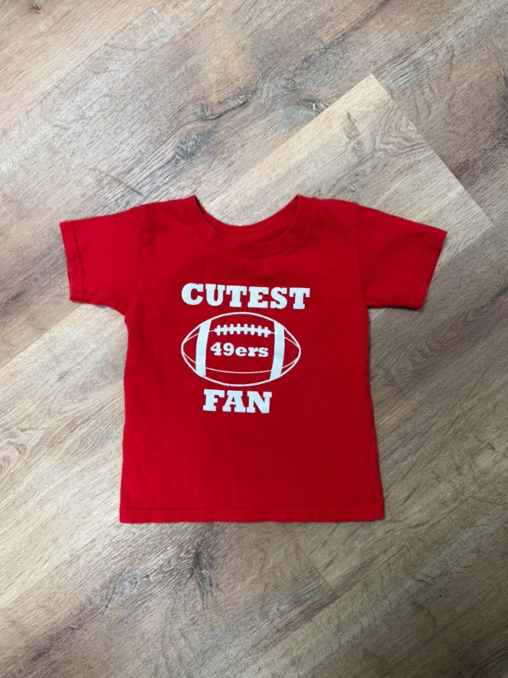Vintage San Francisco 49ers Toddler Graphic T-Shirt Estimated Size 3T
